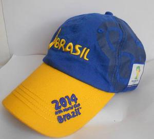 Gorras Mundial Futbol Brasil  Producto Oficial Fifa