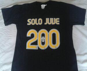 Juventus Franela Conmemorativa Del Piero 200 Goles Original
