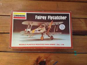 Modelismo Avion Fairey Flycatcher Escala 1/48 Lindbergh