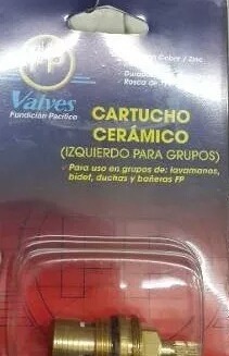 Vastago O Cartucho Ceramico 3/8. Cuello Cisne, Arresto Ext.