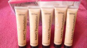 Base Liquida Cremoso Mac Foundation. Ventas Al Mayor Y Detal