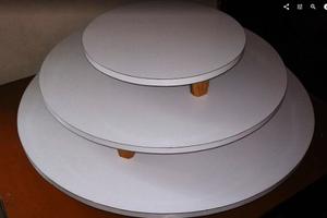 Base Para Tortas En Formica Redondas