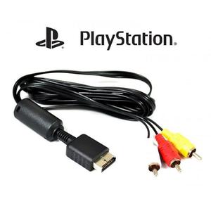 Cable Audio Y Video Play Station Original