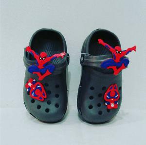 Cholas Crocs Spider-man Para Niño