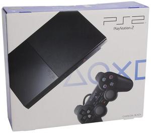Consola Playstation 2 Usado Caja 2 Controles Ps2 Tienda