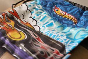 Hot Wheels - Bolso Morral Para Niños