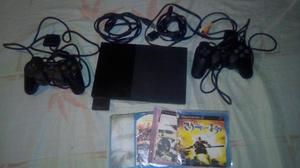 Play 2 + 2 Controles + Memori Card 8mb + Sus Cables + Juegos