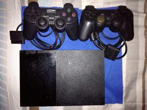 Playstation 2 Chip + 2 Controles