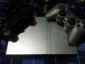 Playstation 2 Usado Con 2 Controles