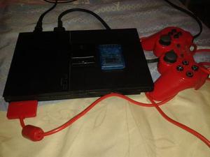 Playstation 2 (ps2) + Memory Card + Control+cables+1 Fifa