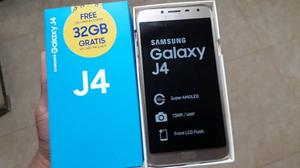 Samsung J4 + Sd 32gb + Forro + Glass Nuevos De Caja Promo