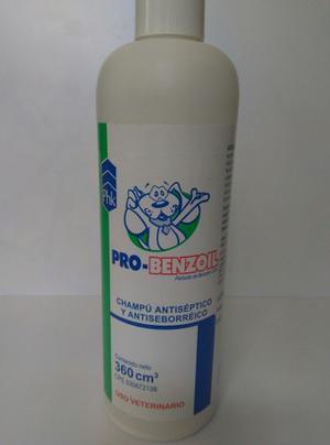 Shampoo Medicado Pro Benzoil Perro Gato