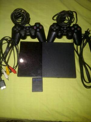 Vendo O Cambio Playstation 2 Con Dos Controles