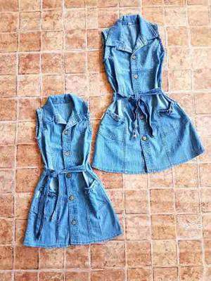 Vestido De Jeans Para Niñas