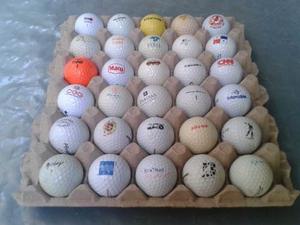 ·30 Pelotas De Golf Usadas Y Nuevas Variadas Conmemorativas