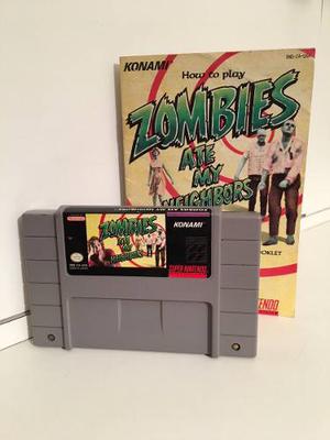 Juego Supernintendo Zombies Ate My Neighbors