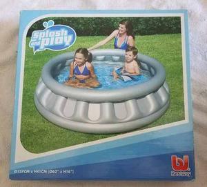 Piscina Inflable Para Niños 1.57m X 41cm Nueva Sellada