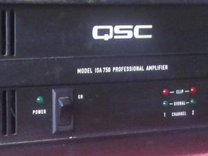 Power Amplificador Qsc Isa  Watts