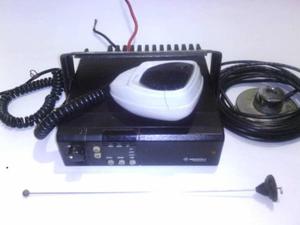Radio Transmisor Antena Y Micrófono Motorola