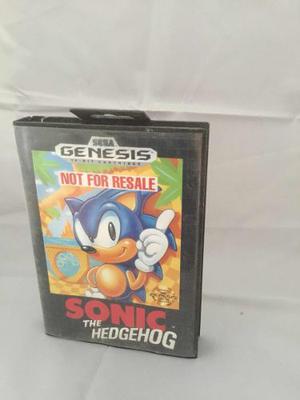 Sega Genesis Sonic The Hedgehog
