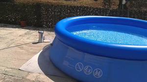 Vendo Piscina Intex 305x76 Con Su Bomba Y Filtro