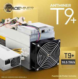 Antminer T9+ (10.5 Th/s) + Fuente De Poder _ Nuevas