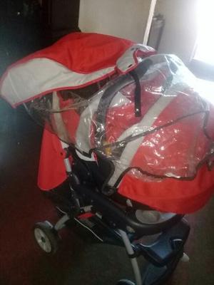 Coche Chicco Y Porta Bebe