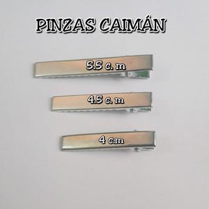 Pinzas Caimán 4cm, Por Paquetes De 100 Unidades