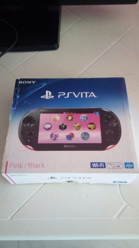 Ps Vita Original Japonés (pink-black) - Wifi 1gb