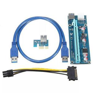 Riser Pci Express Usb 3.0 Pcie X1 X16 V 006c Btc Eth Rig