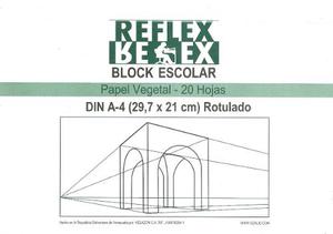 Block Escolar Reflex Din A-4