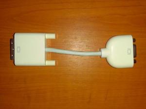 Cable Adaptador Dvi A Vga Original Apple