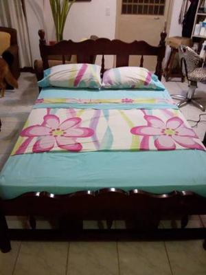 Cama Matrimonial Con Colchon