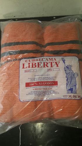 Cubrecama Chenil Liberty Fino. 100 % Algodon Mayor Y Detal.