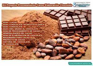 Kit Proyecto Del Cacao, Elaboración De Chocolate Y Manteca