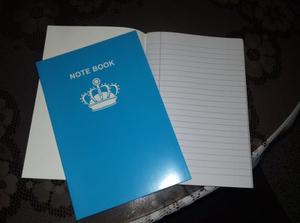 Note Book Cuaderno De 40 Páginas Una Linea