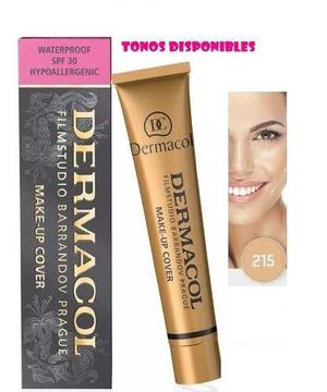 Base Dermacol Alto Cubrimiento Tono 215