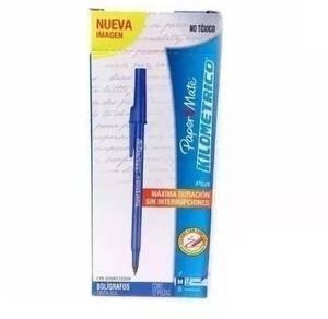 Bolígrafos Lapiceros Kilométrico Azul Paper Mate®
