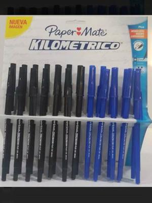Boligrafos Kilometricos Paper Mater
