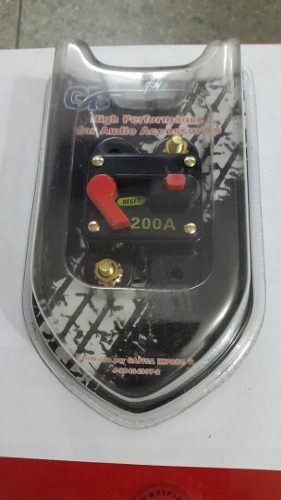 Breaker Para Sonido De Carros 200a (Power Circuit)