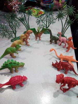 Juguete Dinosaurios Niños Set 16 Piezas 5cm, Detal Y Mayor