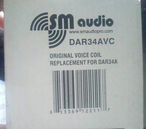 Membrana Dar 34 Sm Audio Driver De Rosca Original Sm Audio