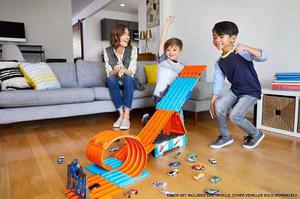 Pista Hot Wheels Track Builder System Race Crate