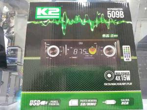 Radip Reproductor Para Carro K2 Mp3 Usb Sd