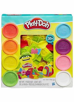 Set De Play Doh Números Y Letras. Original Al Hasbro.