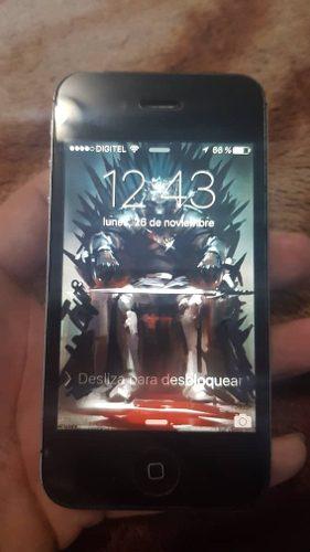Appie Iphone 4s 16gb Color Negro Excelenteestado Sindetalles