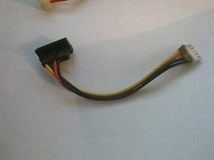 Cable 5pin Pwm 5p-h Hembra A 15pin Sata Hembra Disco Duro