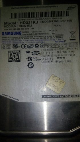 Disco Duro Samsung 320 Gb