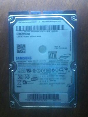 Disco Duro Sata 2.5 Samsung 20 Gb 100% Operativo  Bs.s