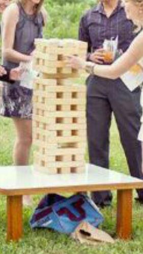 Jenga Gigante En Madera De Pino